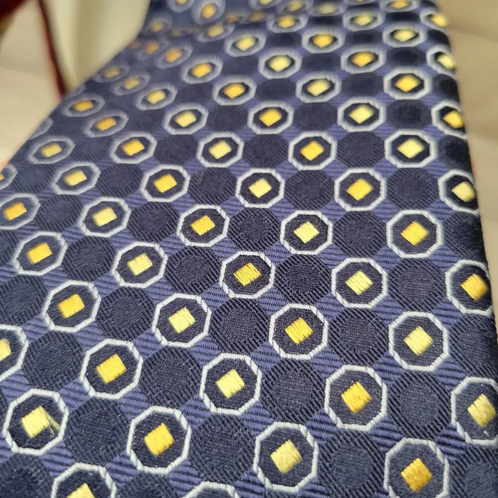 Grant Thomas Lot of 2 Hand Sewn Neckties - Maroon & Navy